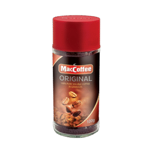 Strong, aromatic, and pure – MacCoffee Original Granules 100g for true coffee lovers.