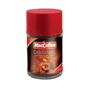 Pure coffee, pure energy – MacCoffee Original Granules 50g for a bold and rich taste.