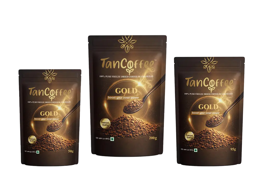 TanCoffee Gold Pouch