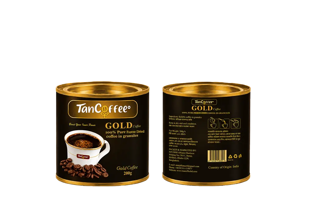 TanCoffee Gold Tin